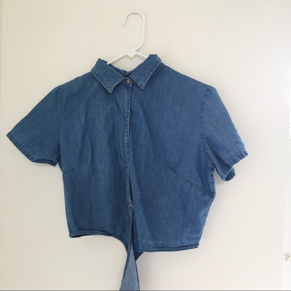 Denim button-up from American Apparel
